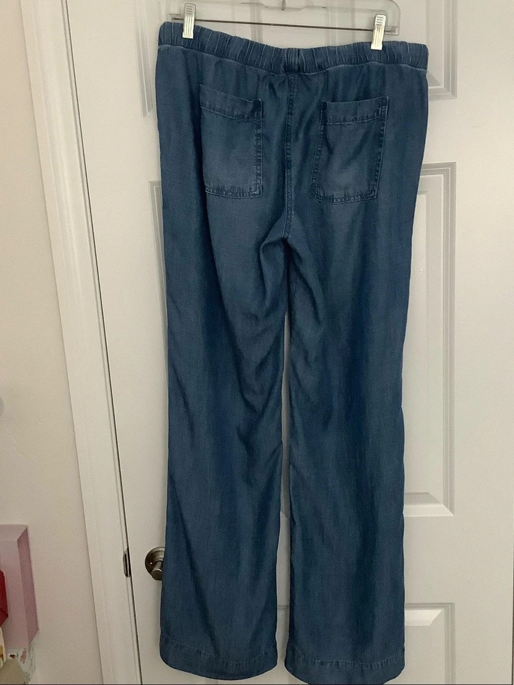 Bella Dahl Dark Indigo Wide Leg Flare Pants